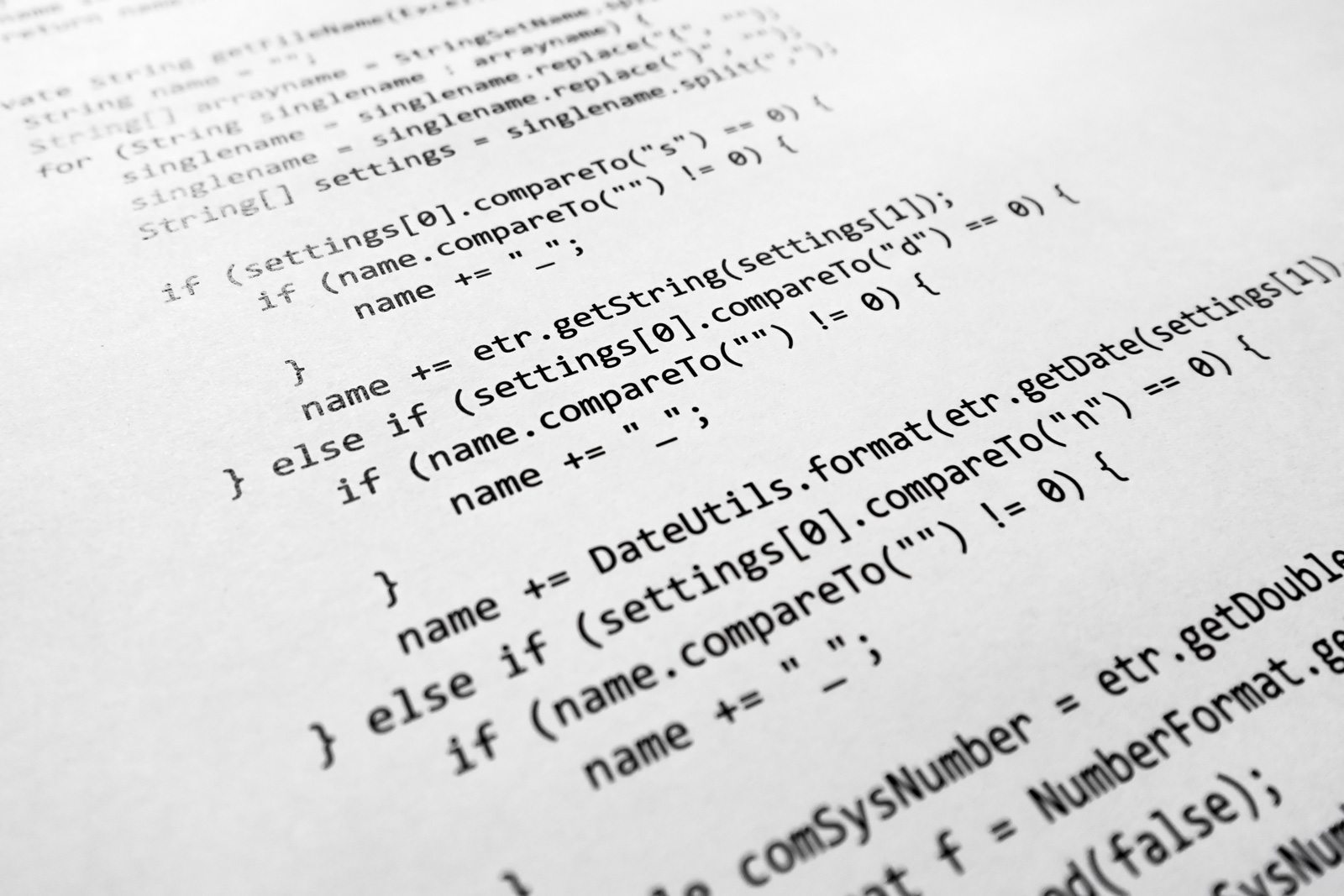 Programming Code